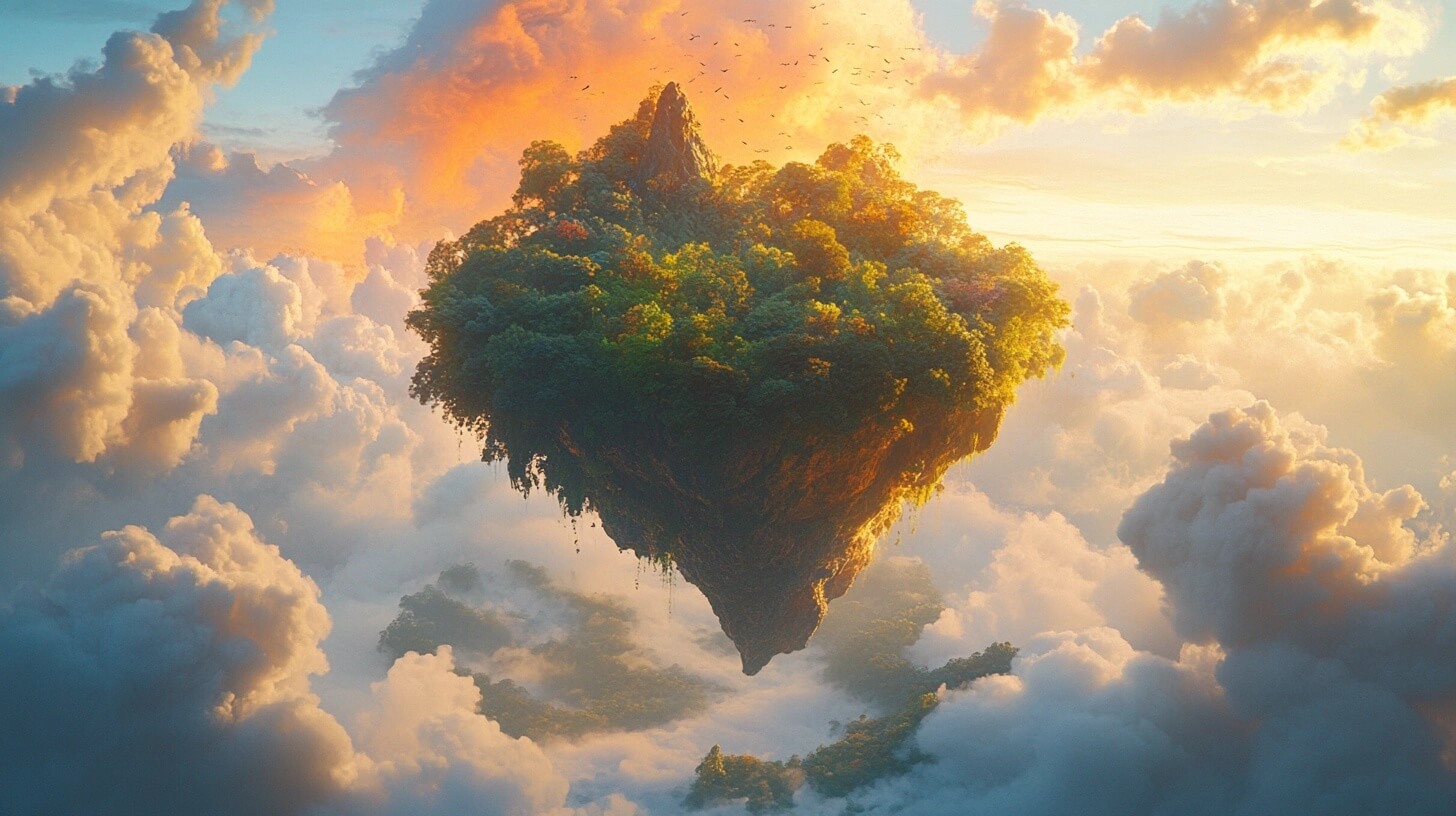 View from the Vestige's Grace at dusk